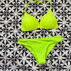 Neon Green Bikini Set